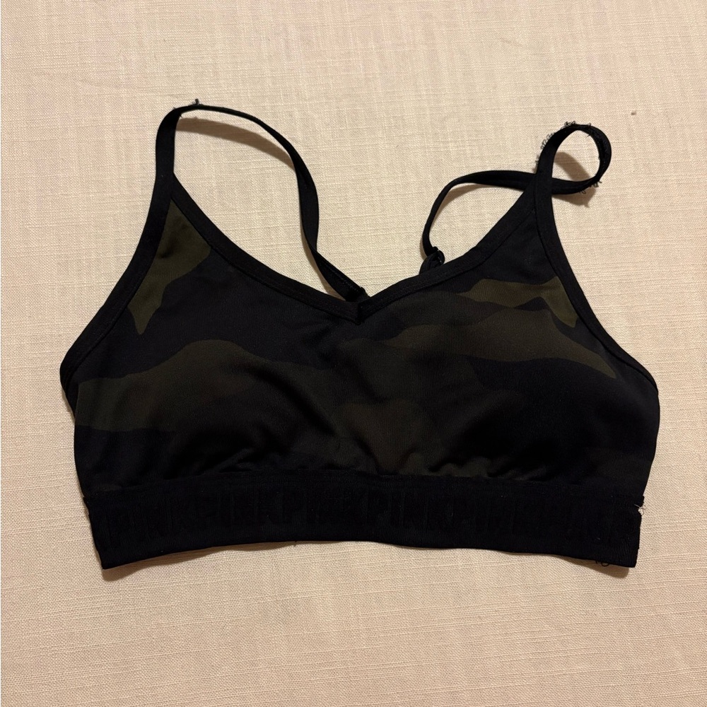 VS PINK Camo Sports Bra